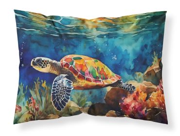 Loggerhead Sea Turtle Standard Pillowcase Lightweight Super Soft Easy Care Decorative Artwork Pillowcase, Standard